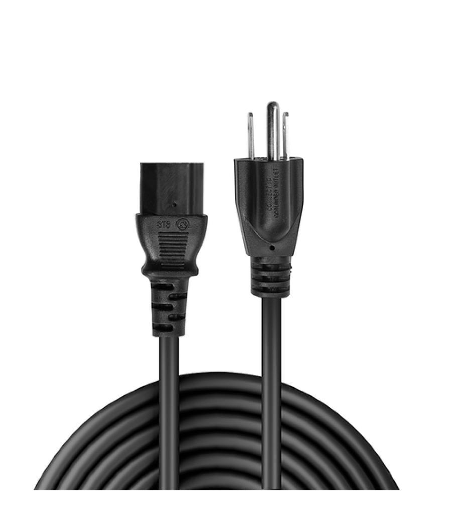 Lindy 30338 cable de transmisión Negro 2 m C13 acoplador