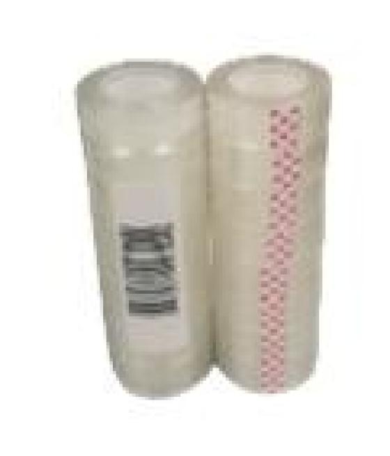 Ekrit cinta adhesiva transparente rollo 19mm x 33m pack 8 ud