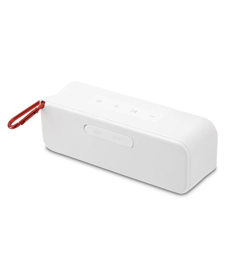 Altavoz hama powerbrick 2.0 blanco