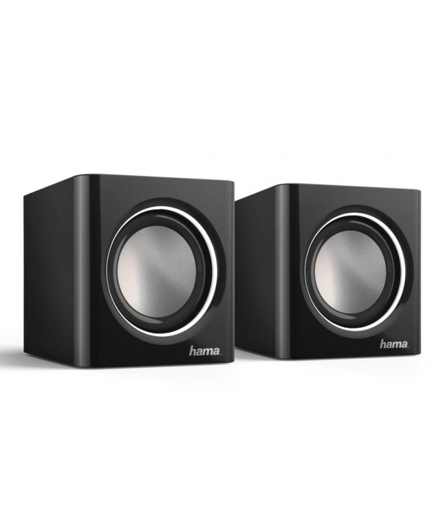 Altavoces pc hama sonic mobil 185 negro