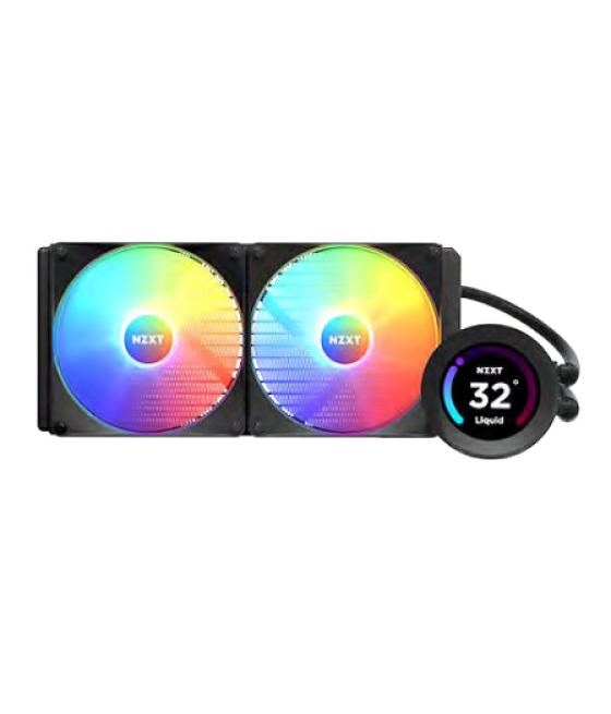 Nzxt kraken elite 280 rgb procesador sistema de refrigeración líquida todo en uno 14 cm negro 1 pieza(s)