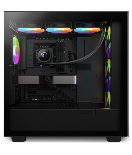 Nzxt kraken 360 rgb procesador sistema de refrigeración líquida todo en uno 12 cm negro 1 pieza(s)