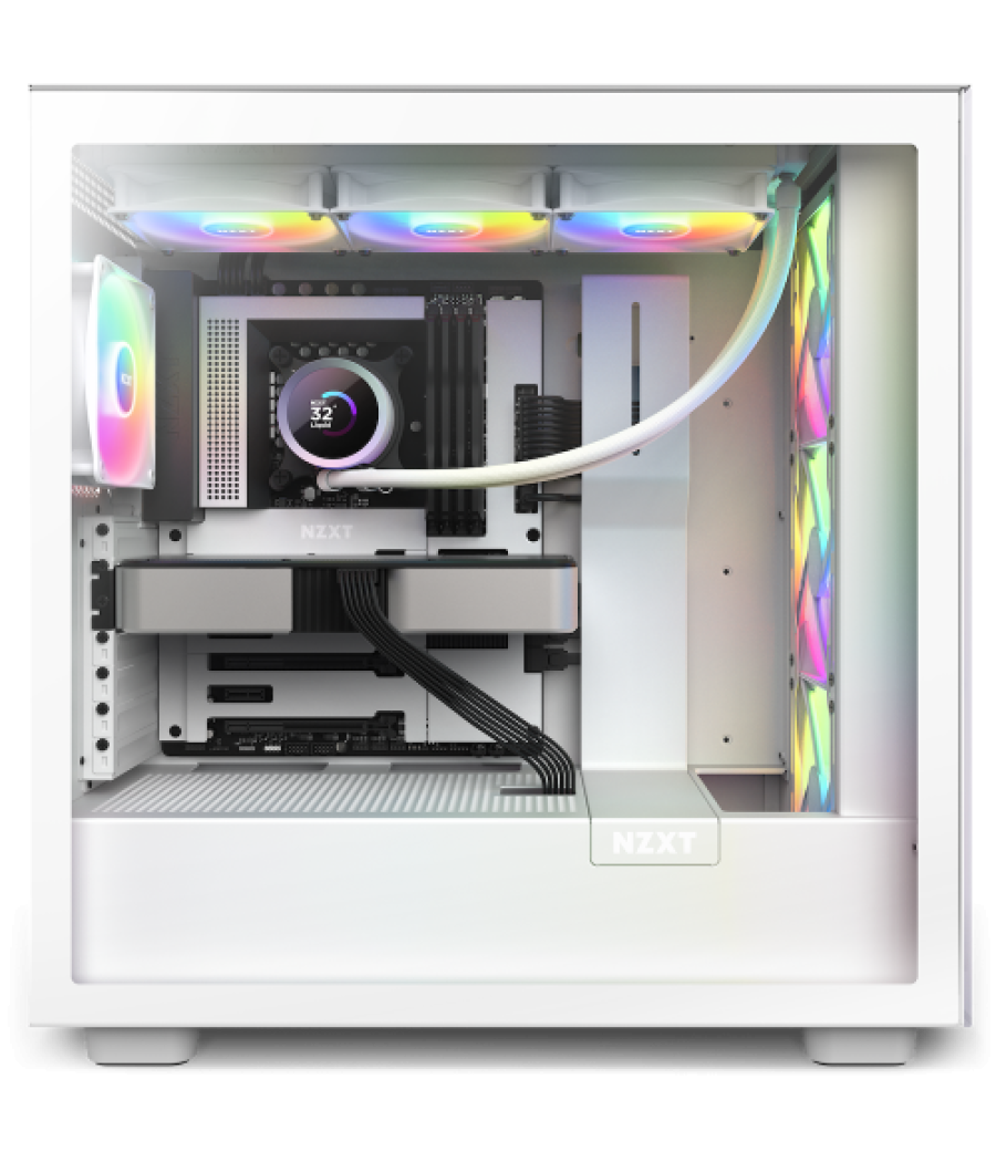 Nzxt kraken 360 rgb procesador sistema de refrigeración líquida todo en uno 12 cm blanco 1 pieza(s)