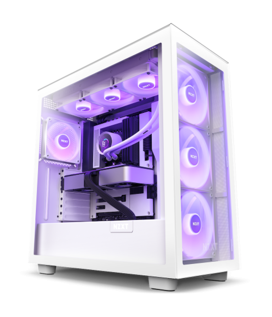 Nzxt kraken 360 rgb procesador sistema de refrigeración líquida todo en uno 12 cm blanco 1 pieza(s)