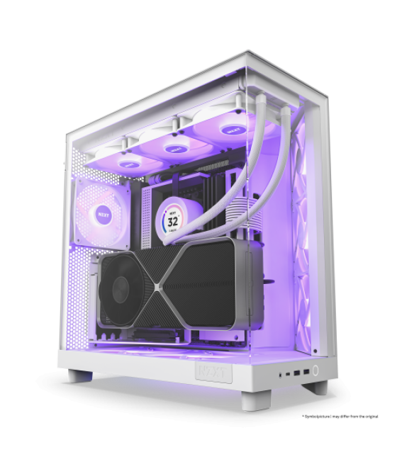 Nzxt h6 air flow midi tower blanco