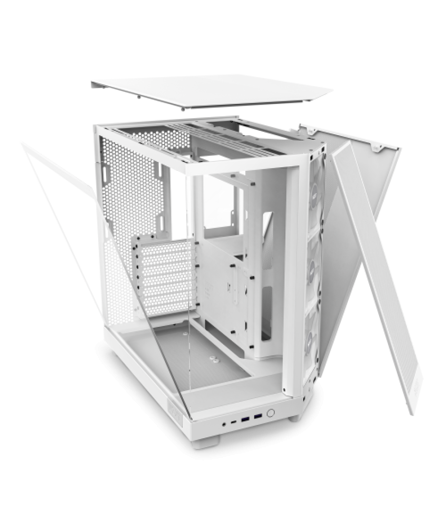 Nzxt h6 air flow midi tower blanco