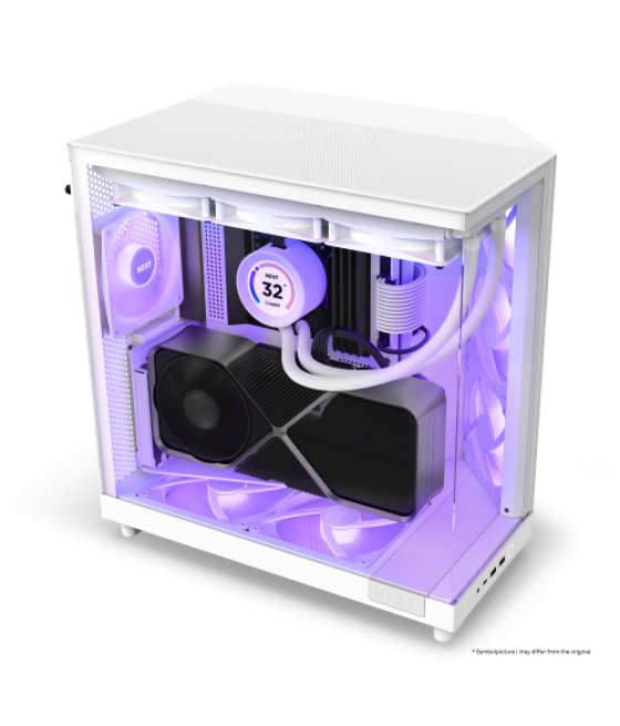 Nzxt h6 air flow midi tower blanco