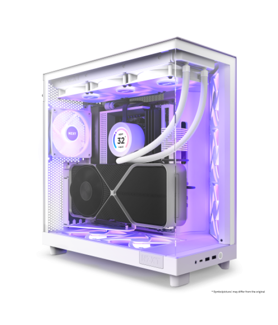 Nzxt h6 air flow midi tower blanco