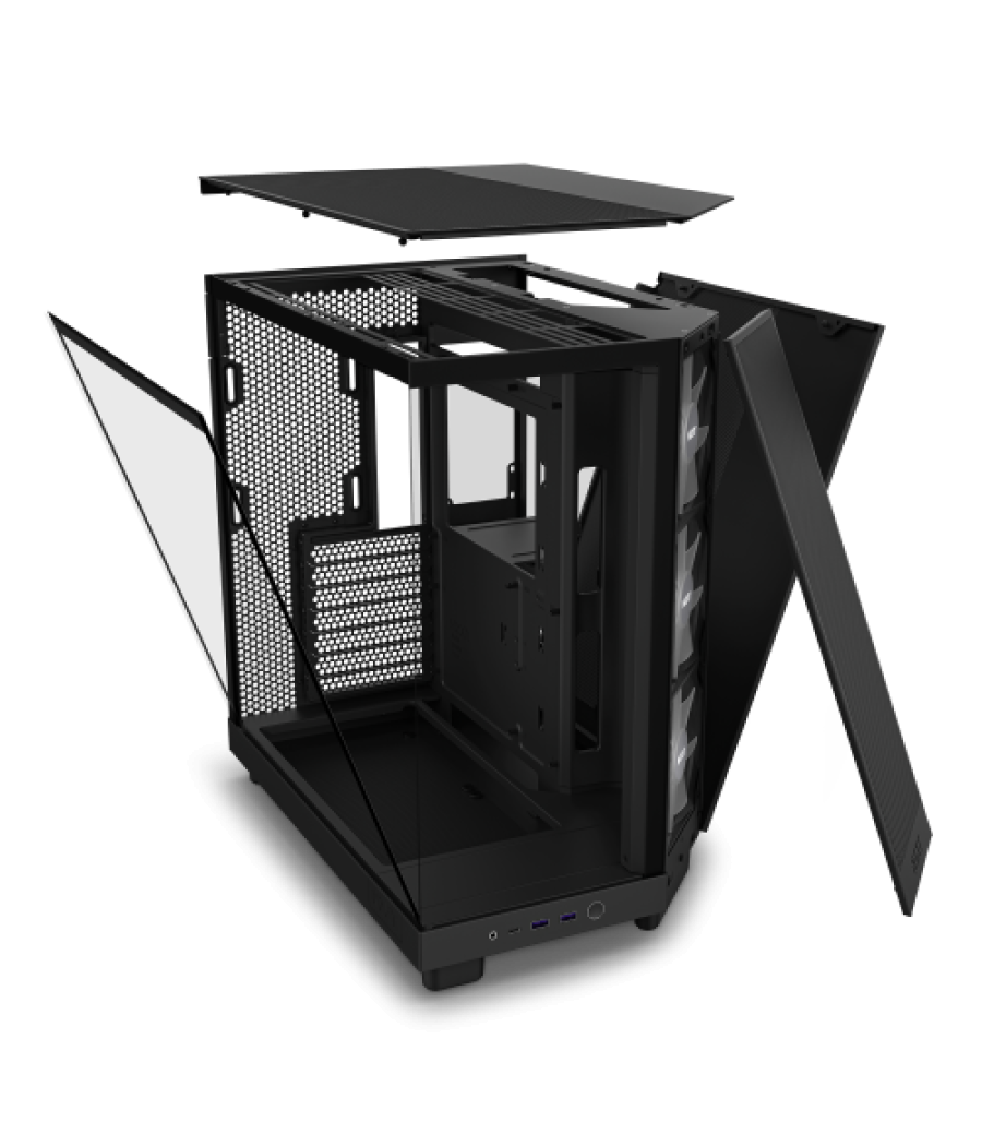 Nzxt h6 air flow midi tower negro