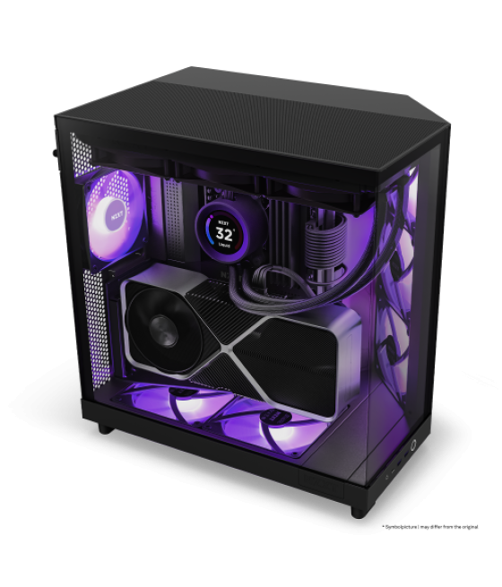 Nzxt h6 air flow midi tower negro