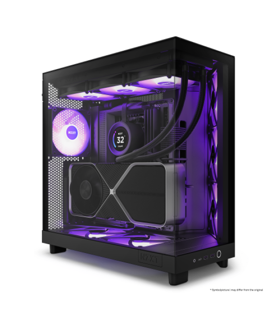 Nzxt h6 air flow midi tower negro