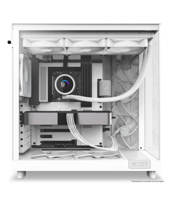 Nzxt h6 air flow midi tower blanco