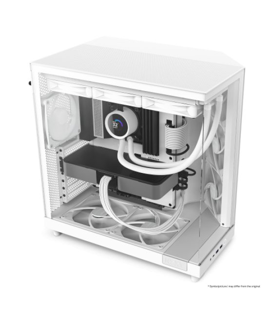 Nzxt h6 air flow midi tower blanco