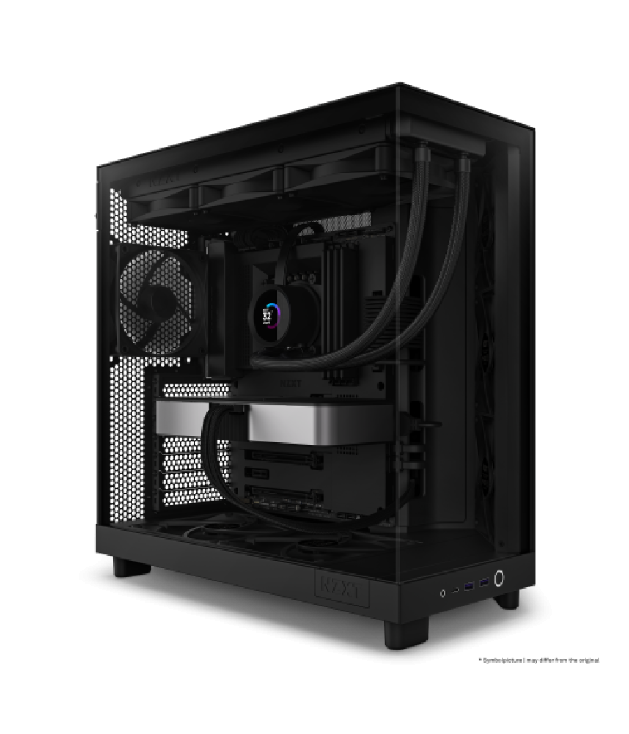 Nzxt h6 air flow midi tower negro