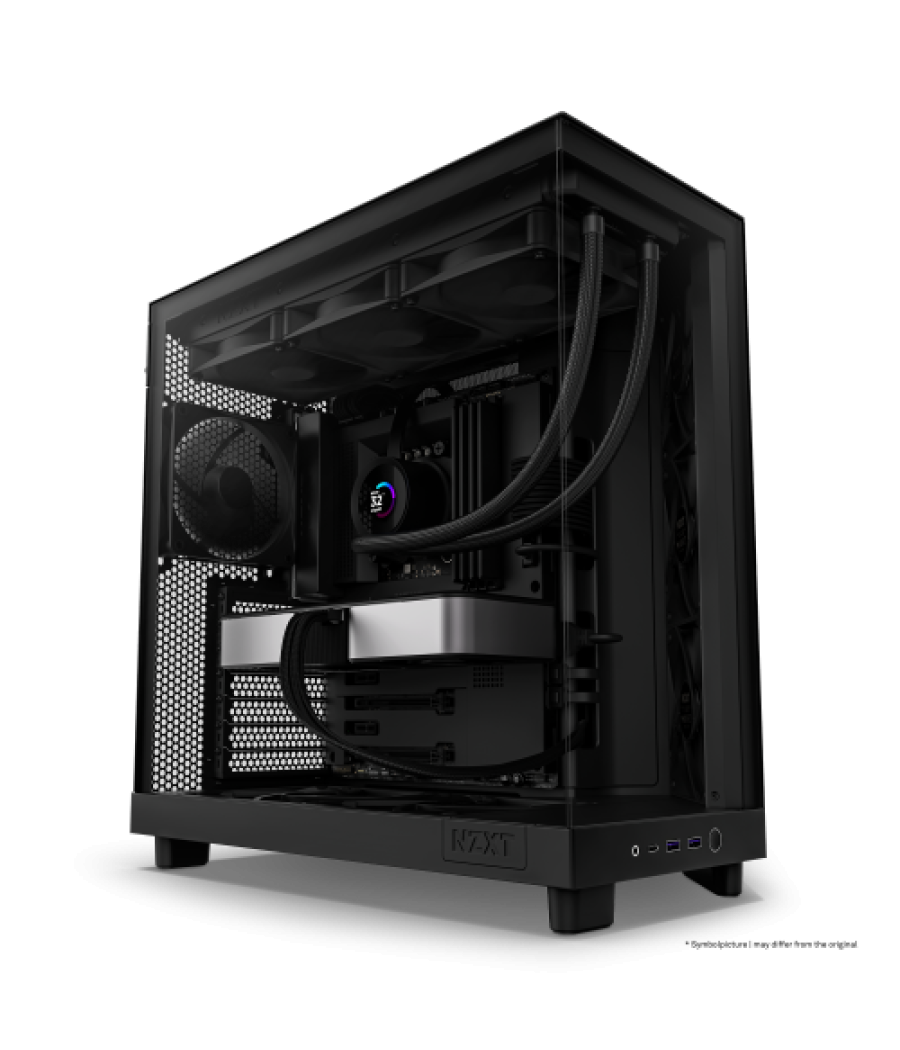 Nzxt h6 air flow midi tower negro