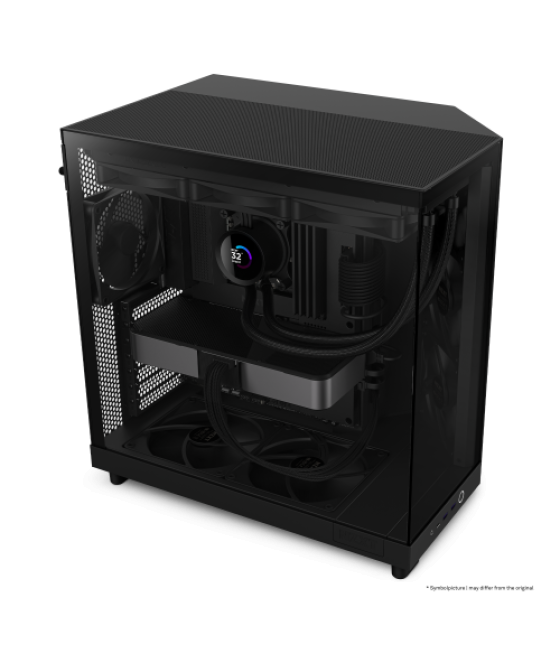 Nzxt h6 air flow midi tower negro