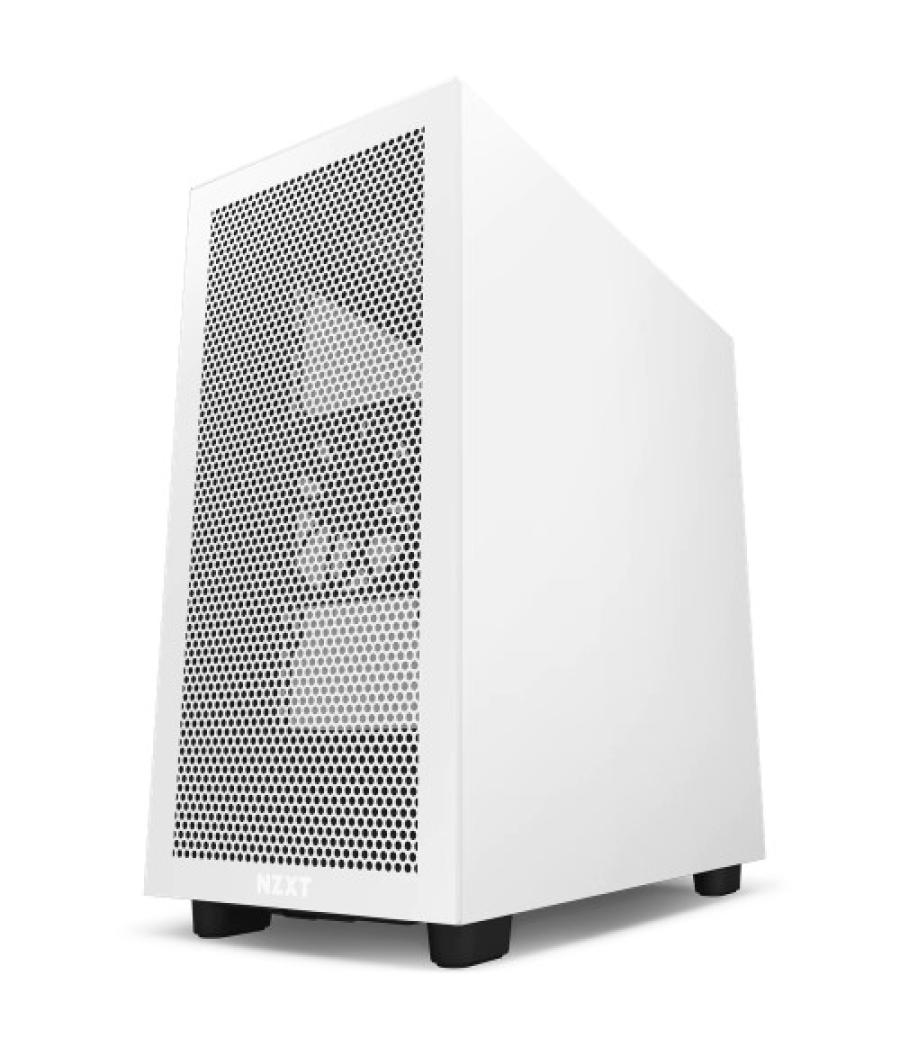 Nzxt h7 flow midi tower negro, blanco