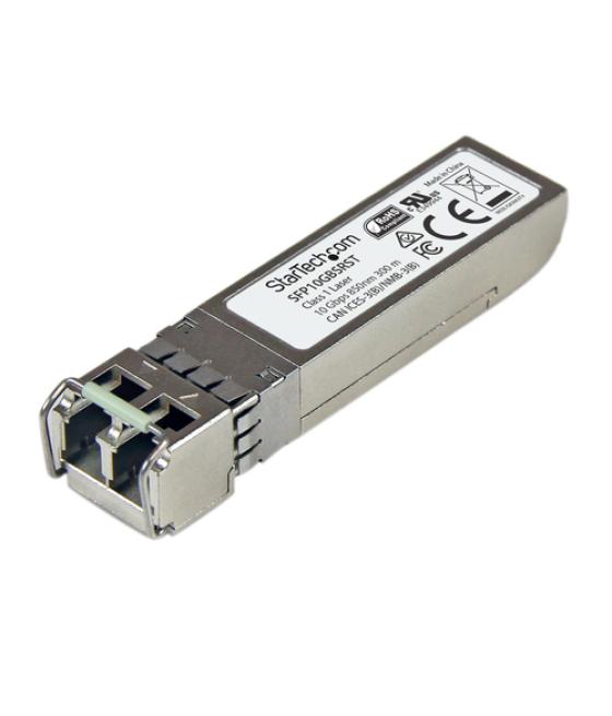 StarTech.com Módulo Transceptor SFP+ Compatible con MSA sin Codificar - 10GBASE-SR - Transceptor Fibra Multimodo (MMF) de 10GbE 