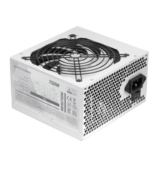 Fuente alim. 750w 85% ef blanco mars gaming