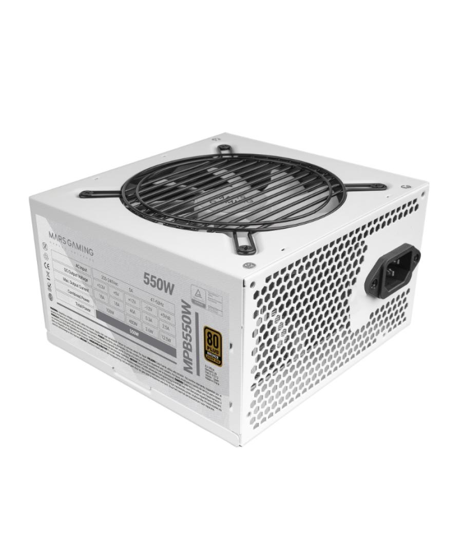 Fuente alim. 550w 80+ blanco mars gaming