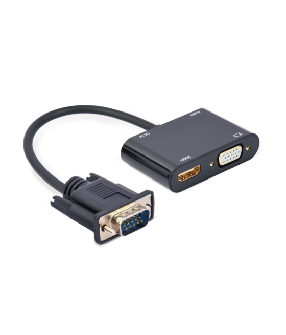 Cable adaptador vga a hdmi vga 0 15 m negro