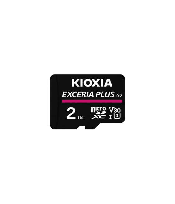 Micro sd kioxia 2tb exceria plus g2 uhs-i c10 con adaptador