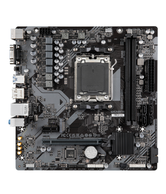 Gigabyte b650m s2h placa base amd b650 zócalo am5 micro atx