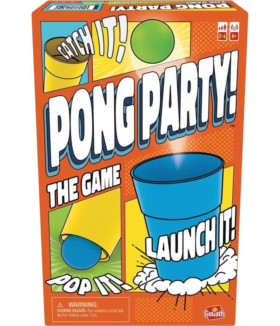 Juego de mesa goliath pong party