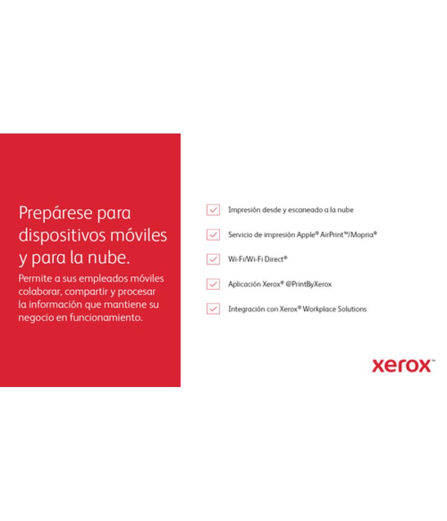 Xerox C410 A4 40 ppm Impresora a doble cara PS3 PCL5e/6 2 bandejas 251 hojas