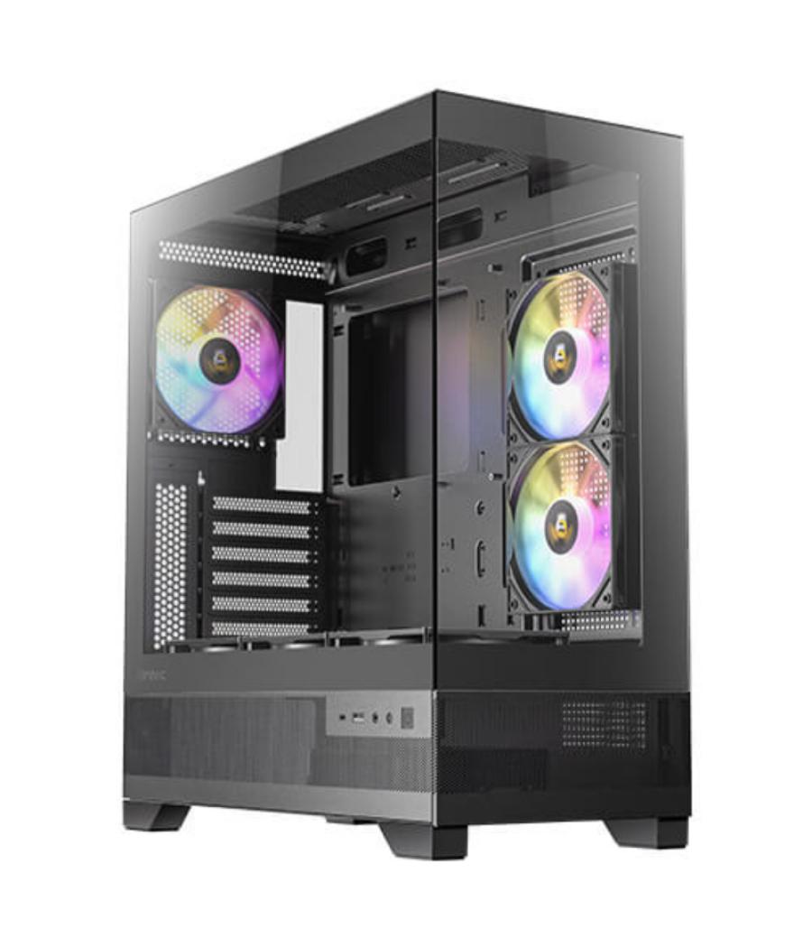 Caja semitorre atx cx700 rgb elite negro antec