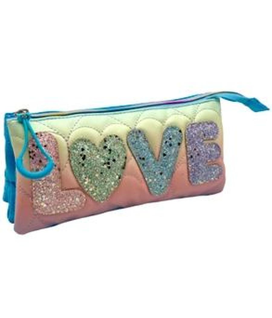 Toybags estuche triple blin-blin love