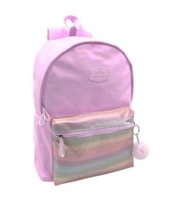 Toybags mochila americano blin-blin arcoiris compartimento para portátil