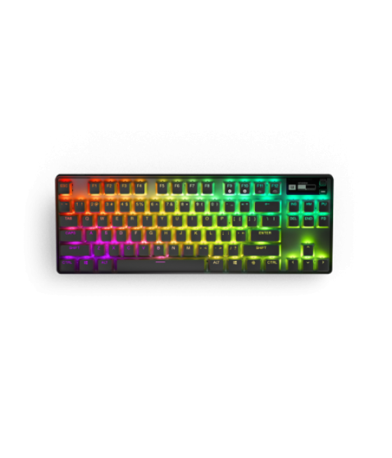 Steelseries apex pro tkl teclado usb + rf wireless + bluetooth qwerty inglés de ee. uu. negro