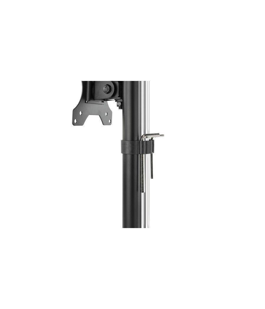 TooQ DB1127TN-B soporte para monitor 68,6 cm (27") Independiente Negro - Imagen 7