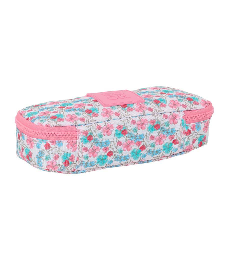 Bolso escolar portatodo safta reciclado moos floresistente 50x220x80 mm