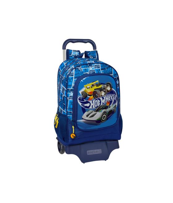 Mochila safta mod. 522 con carro 905 hot wheels sonny 420x320x150 mm
