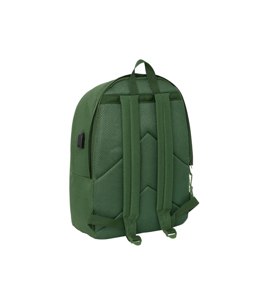Mochila safta doble para portatil 15,6\" + usb real madrid girl 440x310x180 mm