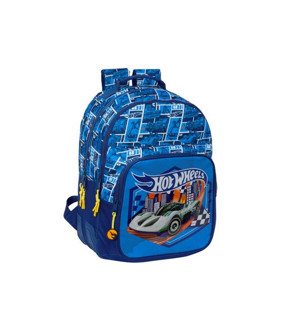 Mochila safta doble con cantóneras adaptable a carro hot wheels sonny 420x320x150 mm