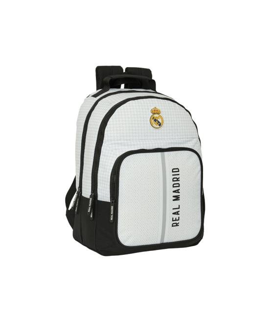 Mochila safta doble adaptable a carro safta real madrid 1 equipacion 24/25 420x320x160 mm