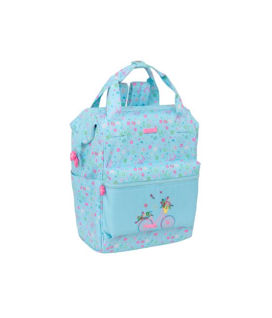 Mochila safta con asas reciclada para portatil 13\" safta bicicleta 400x270x190 mm