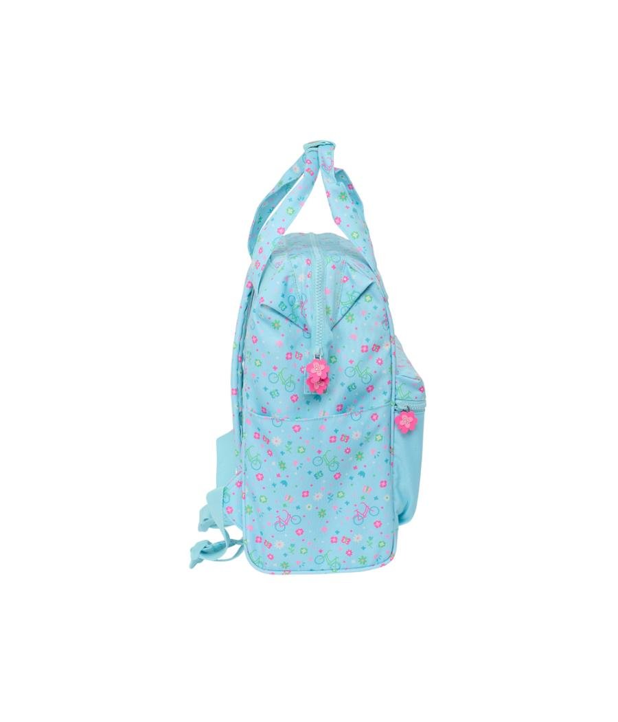 Mochila safta con asas reciclada para portatil 13\" safta bicicleta 400x270x190 mm