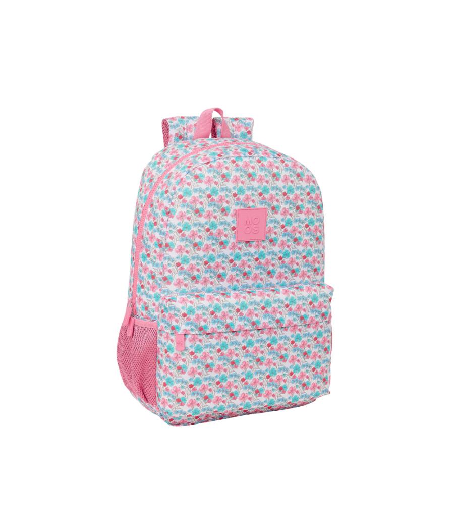 Mochila safta adaptada carro reciclado moos floresistente 460x300x140 mm