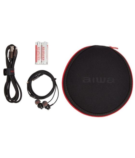 Reproductor de cd/cdr/mp3 aiwa walk pcd-810rd/ rojo