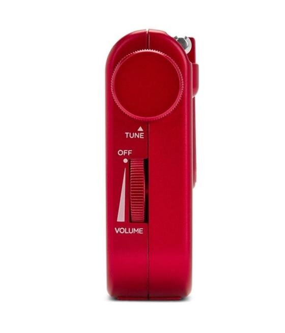 Radio portátil aiwa rs-55rd/ rojo