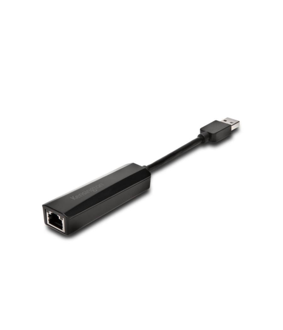 Kensington Adaptador UA0000E USB-A Ethernet: negro