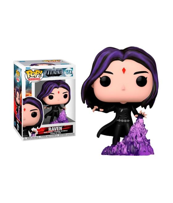 Funko pop dc comics series tv titans s1 raven 75878