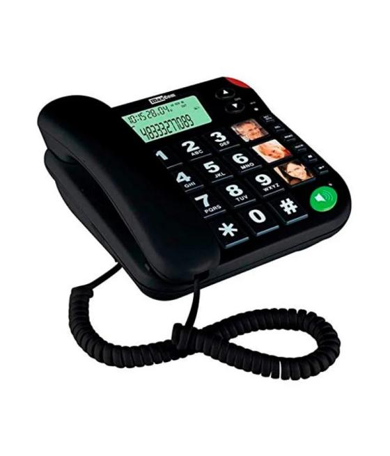 Telefono fijo maxcom kxt480 black