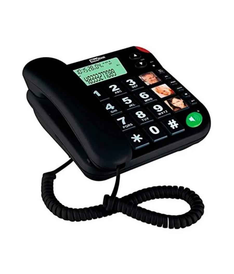 Telefono fijo maxcom kxt480 black