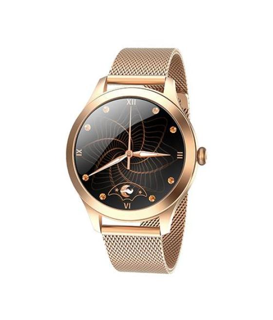 Reloj smartwatch maxcom fw42 gold 1.09pulgadas - bt