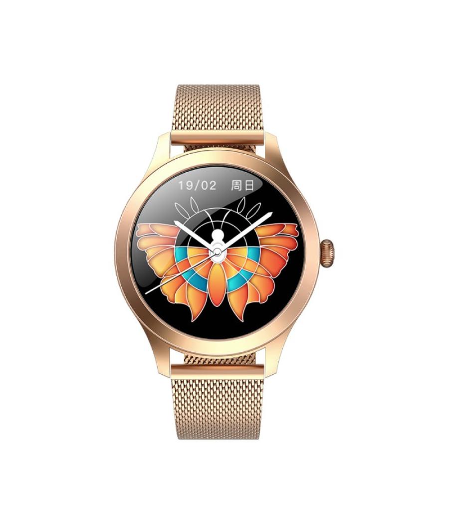 Reloj smartwatch maxcom fw42 gold 1.09pulgadas - bt